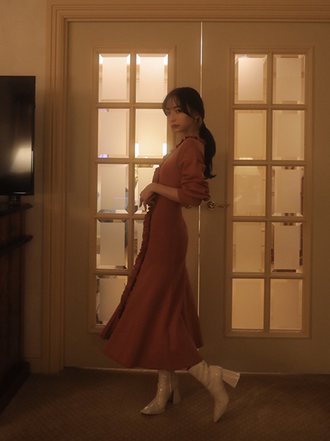 Melt The Lady マーメイドニットワンピース Sparkling Mall Online Store