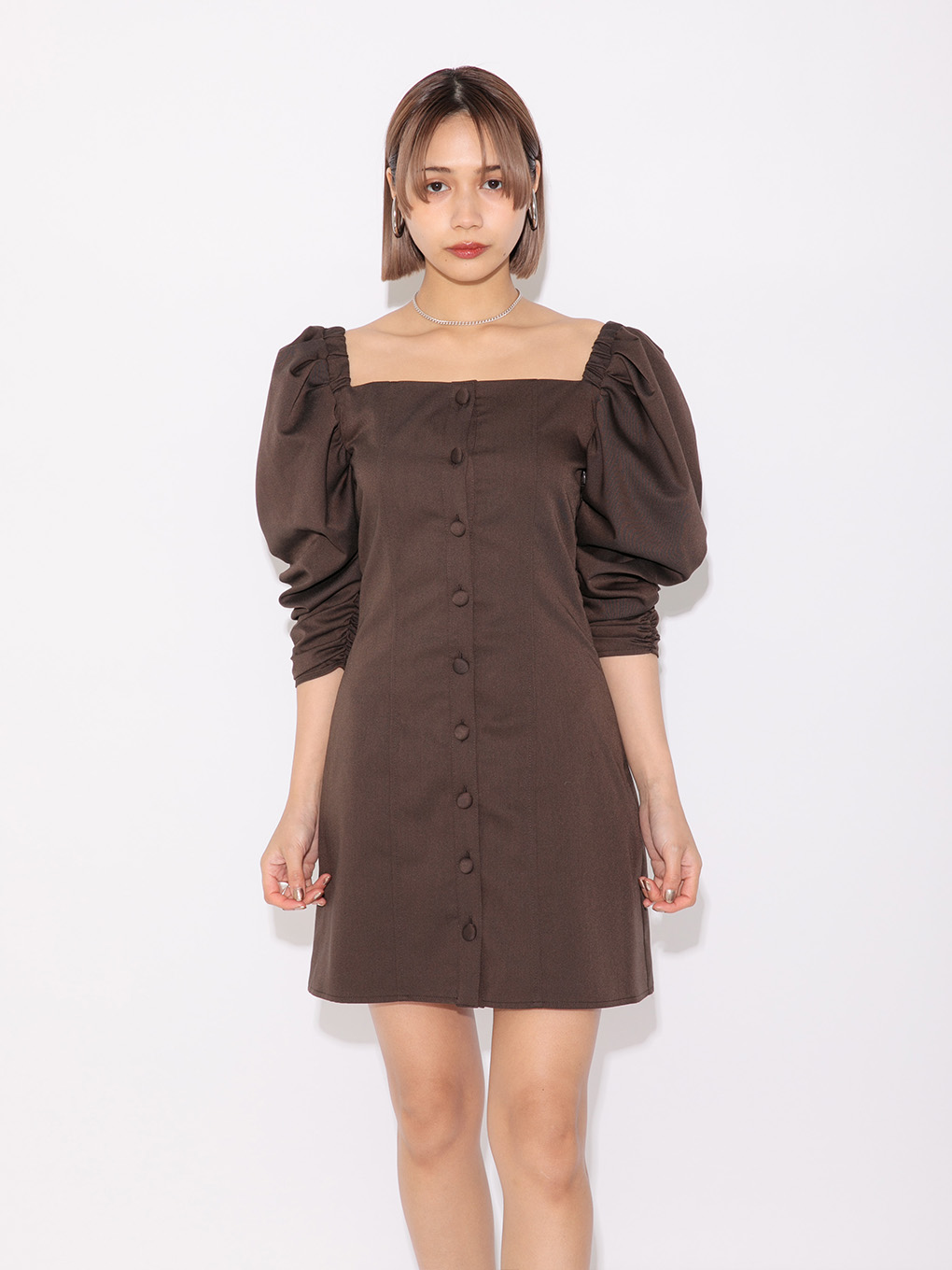 melt the lady round mini onepiece - ミニワンピース