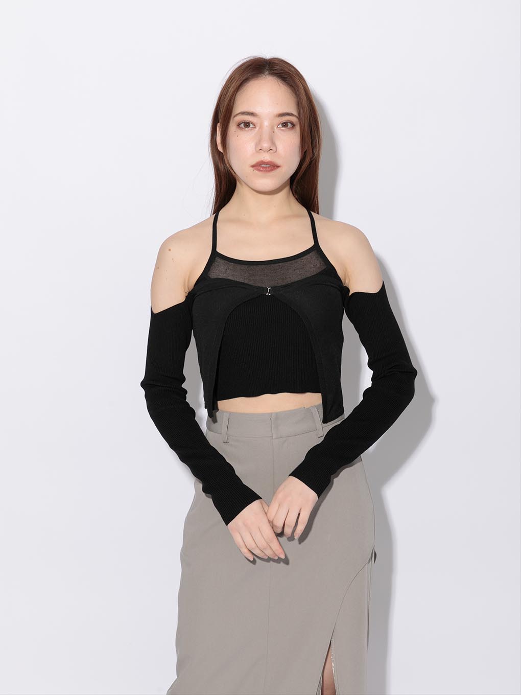 melt the lady cropped jersey ll ジャージ - ジャージ