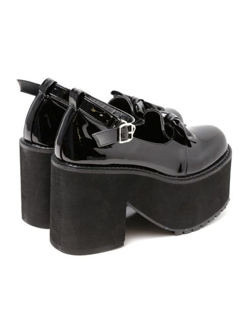 【BUBBLES】エナメルリボンパンプス