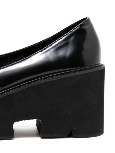 【BUBBLES】フロントリボンローファー