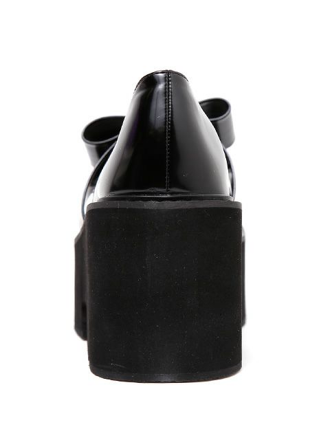 【BUBBLES】フロントリボンローファー