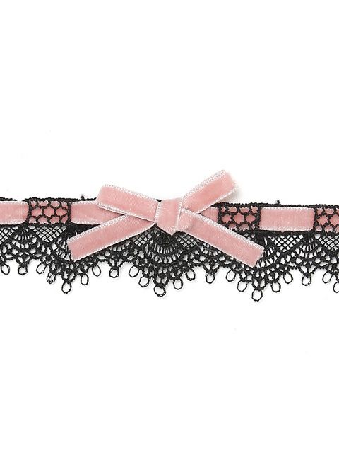 【BUBBLES】リボンレースチョーカー