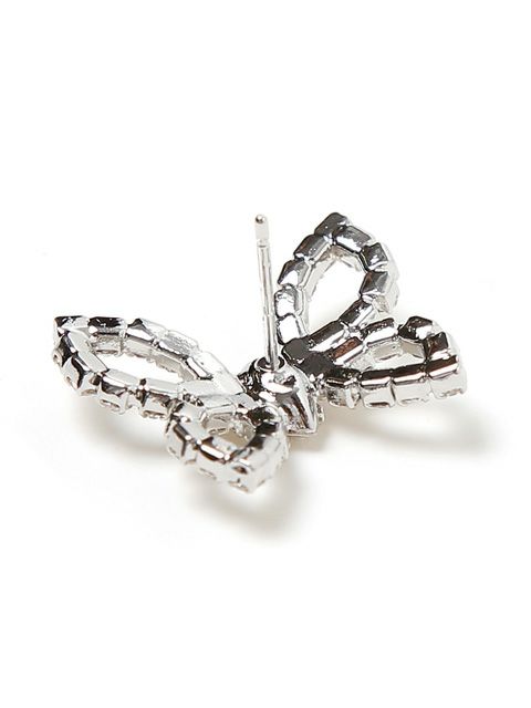 【BUBBLES】バタフライストーンピアス