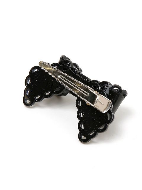 【BUBBLES】アクリルリボンバレッタ