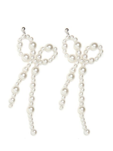 【BUBBLES】リボンモチーフピアス