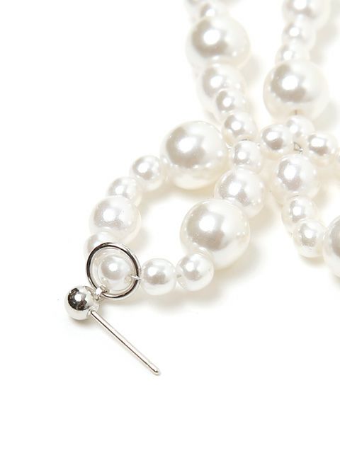 【BUBBLES】リボンモチーフピアス