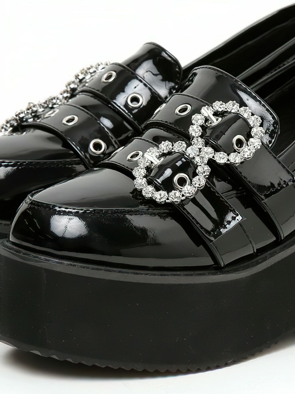 【BUBBLES】ダブルベルトローファー