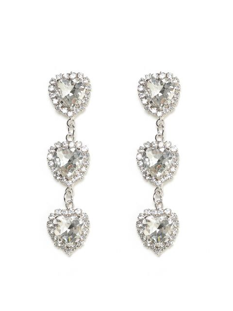 Cornu のビジューピンクピアス 51B6S-