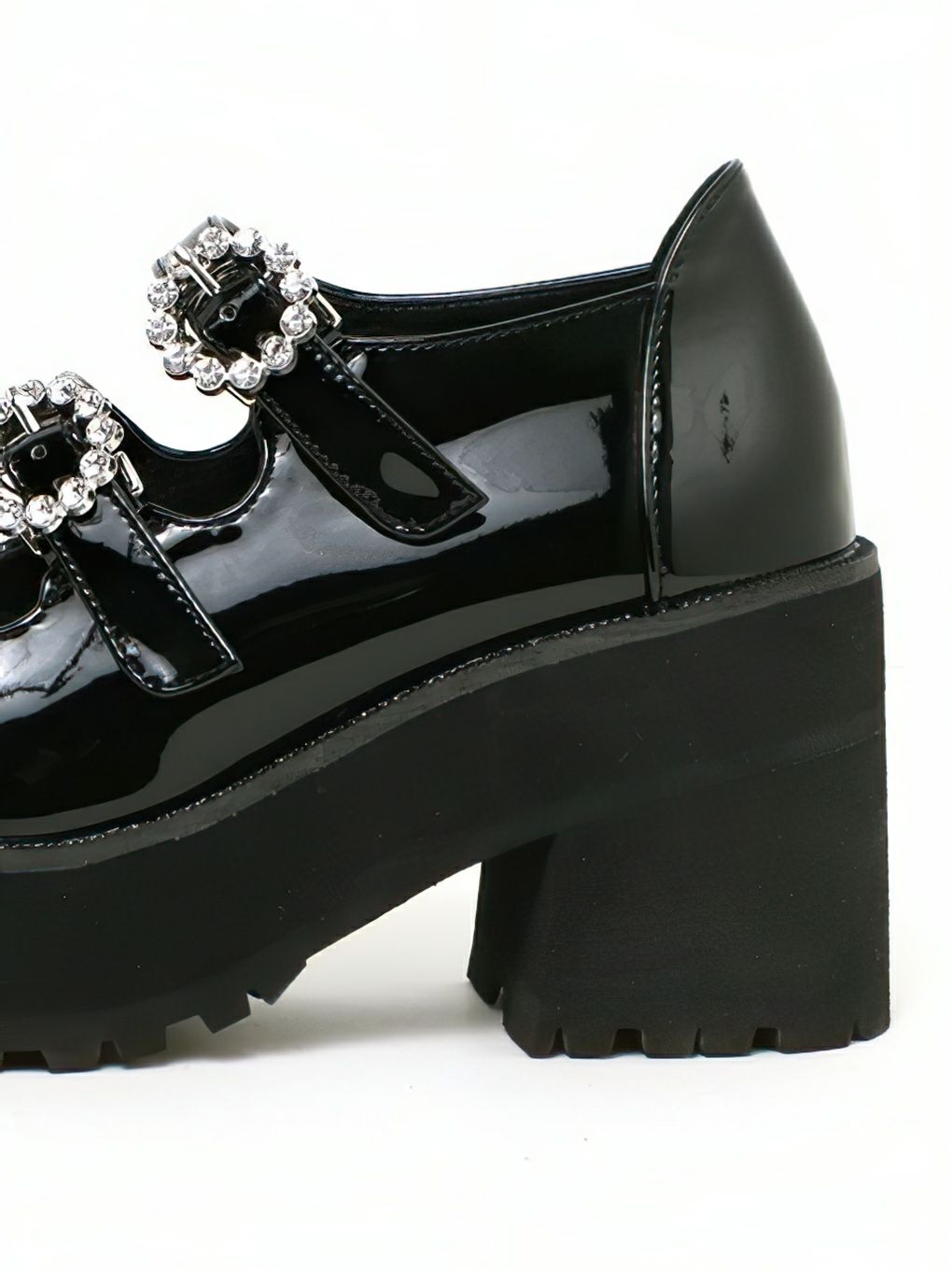 【BUBBLES】ダブルバックルベルトシューズ