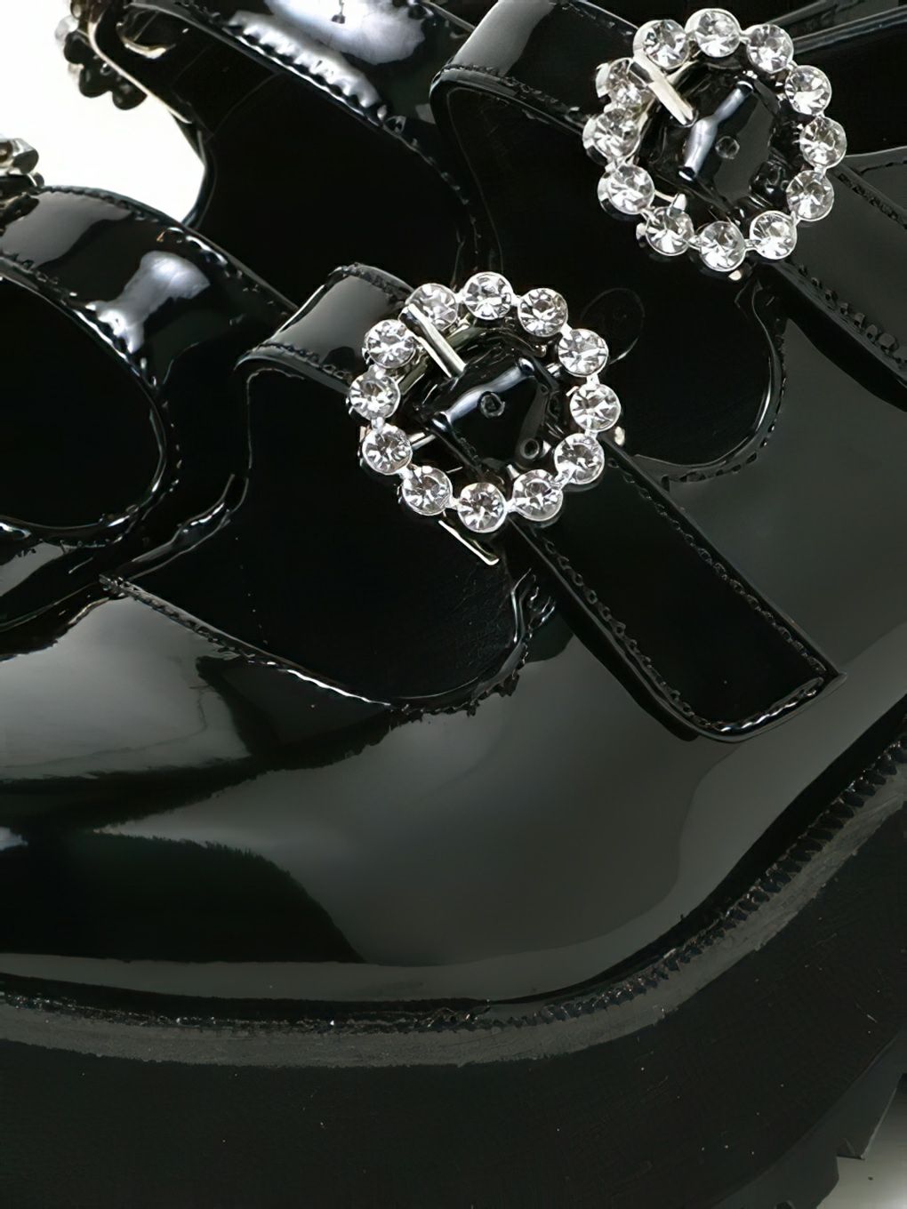 【BUBBLES】ダブルバックルベルトシューズ