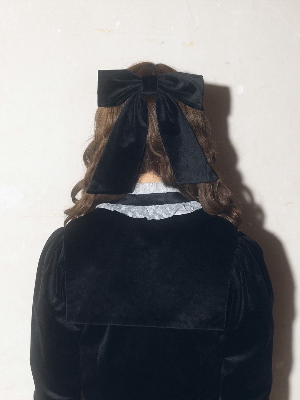 【BUBBLES】ベルベットリボンバレッタ