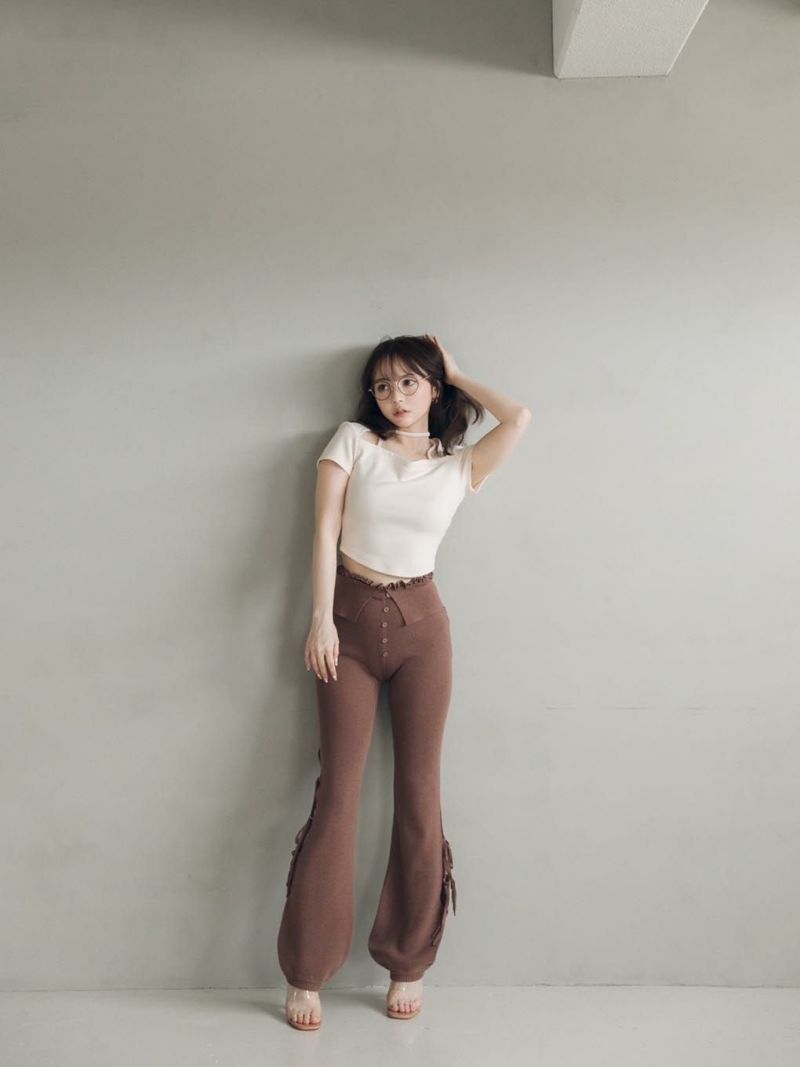 ANDMARY ウインクチョーカートップス