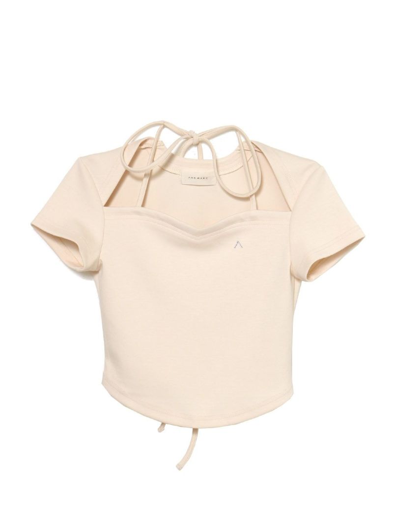 ANDMARY ウインクチョーカートップス アイボリー andmary wink choker