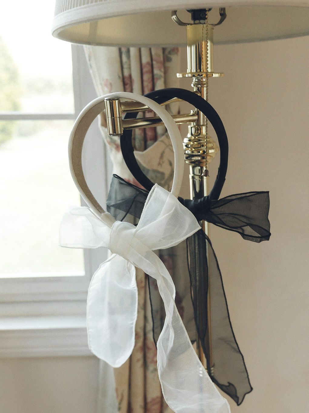 【BUBBLES】オーガンジーリボンカチューシャ