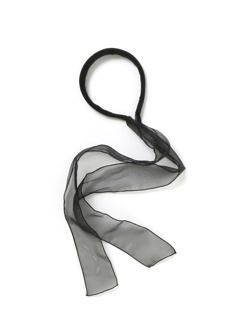 【BUBBLES】オーガンジーリボンカチューシャ