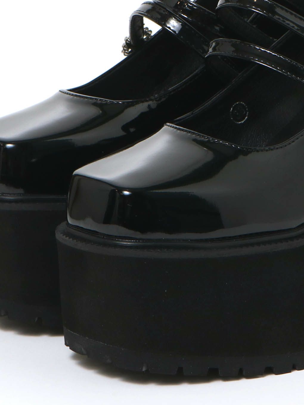 【BUBBLES】3ストラップビジューシューズ