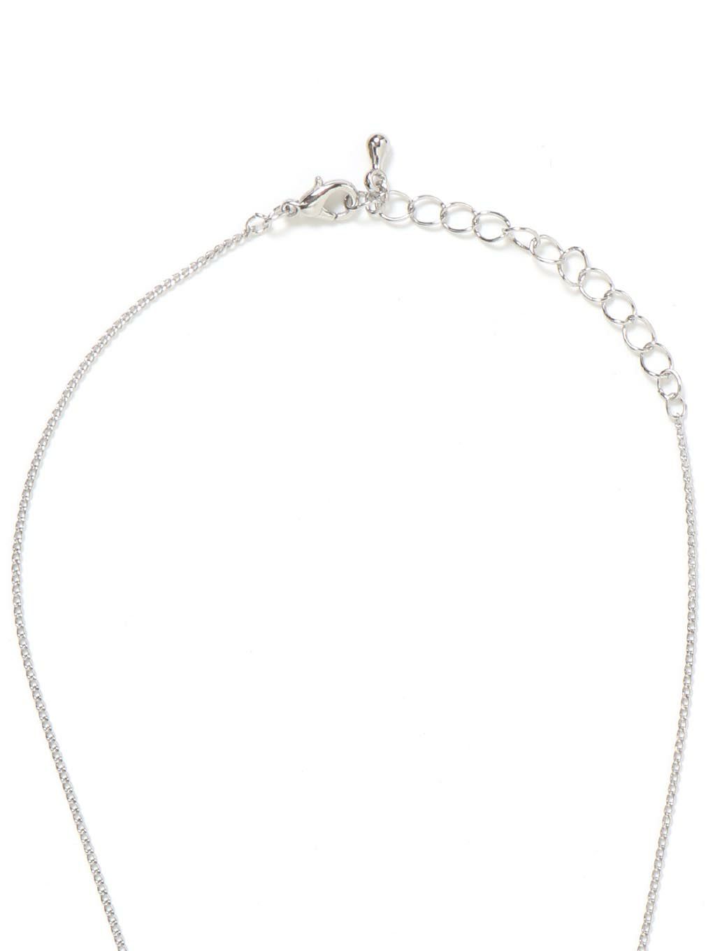 【BUBBLES】ビジューリボンネックレス