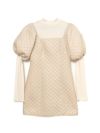 【BUBBLES BOUTIQUE】quilting puff onepiece