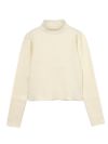 【BUBBLES BOUTIQUE】back ribbon knit tops