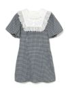 【BUBBLES BOUTIQUE】cotton collar onepiece