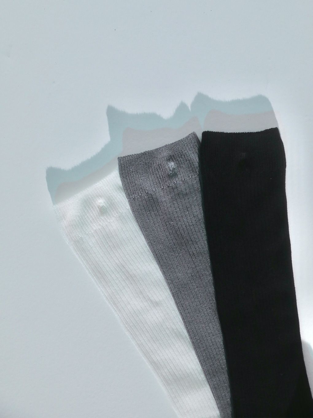 【BUBBLES】Bロゴハイソックス