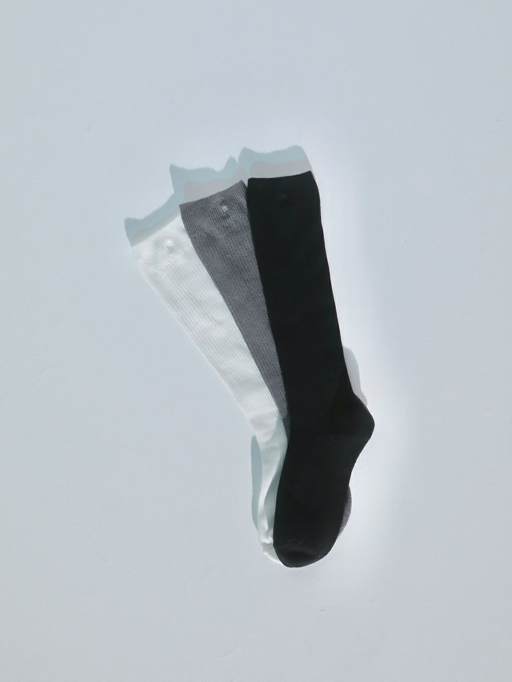 【BUBBLES】Bロゴハイソックス