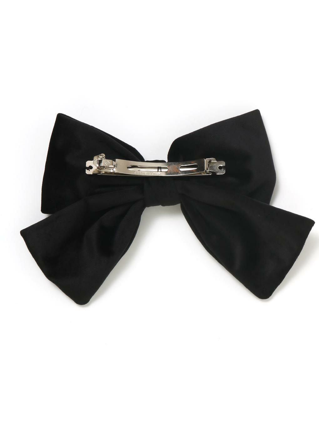 【BUBBLES】ビジューリボンバレッタ