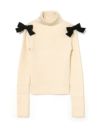 【BUBBLES BOUTIQUE BOUTIQUE】ribbon knit tops