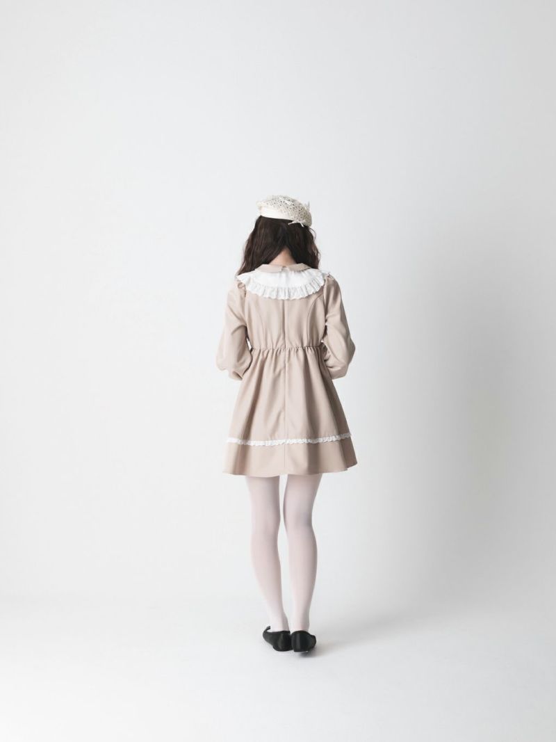 BUBBLES BOUTIQUE】trench flare onepiece | sparkling mall online store