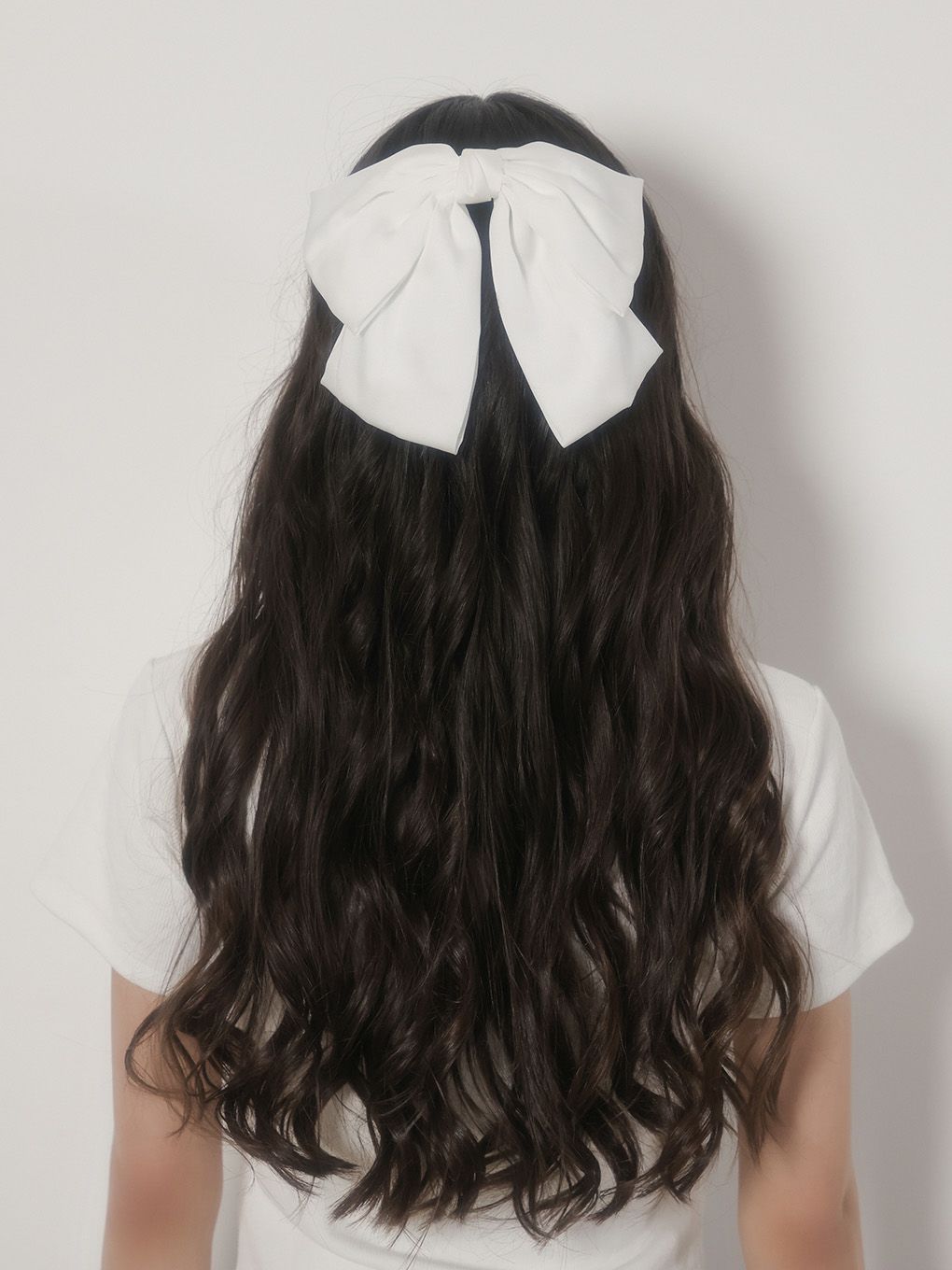 【BUBBLES】サテンリボンバレッタ