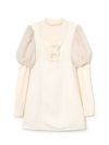 【BUBBLES BOUTIQUE】point fur onepiece