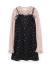 【BUBBLES BOUTIQUE】lace layered onepiece