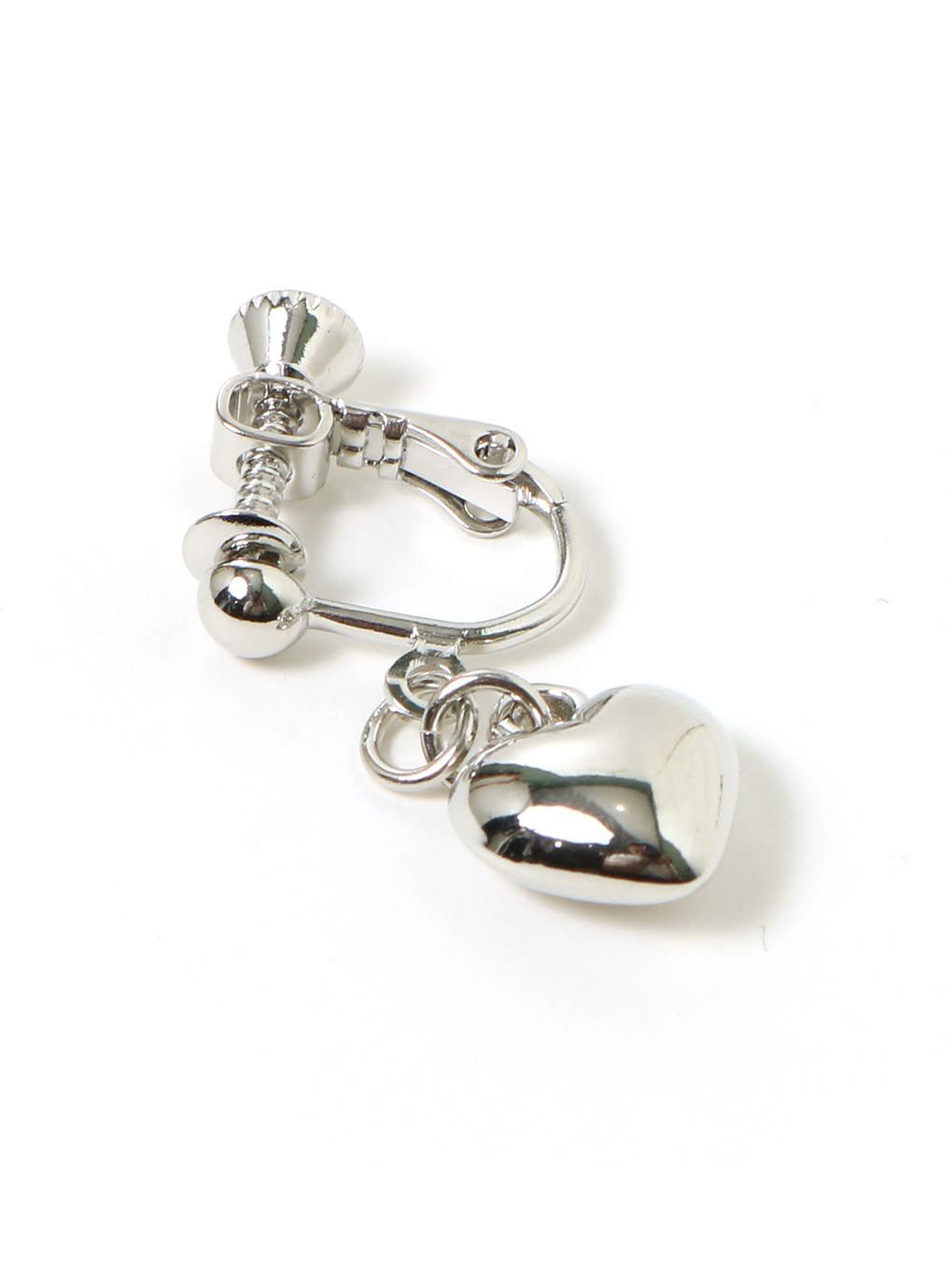 【BUBBLES】ハートミニイヤリング
