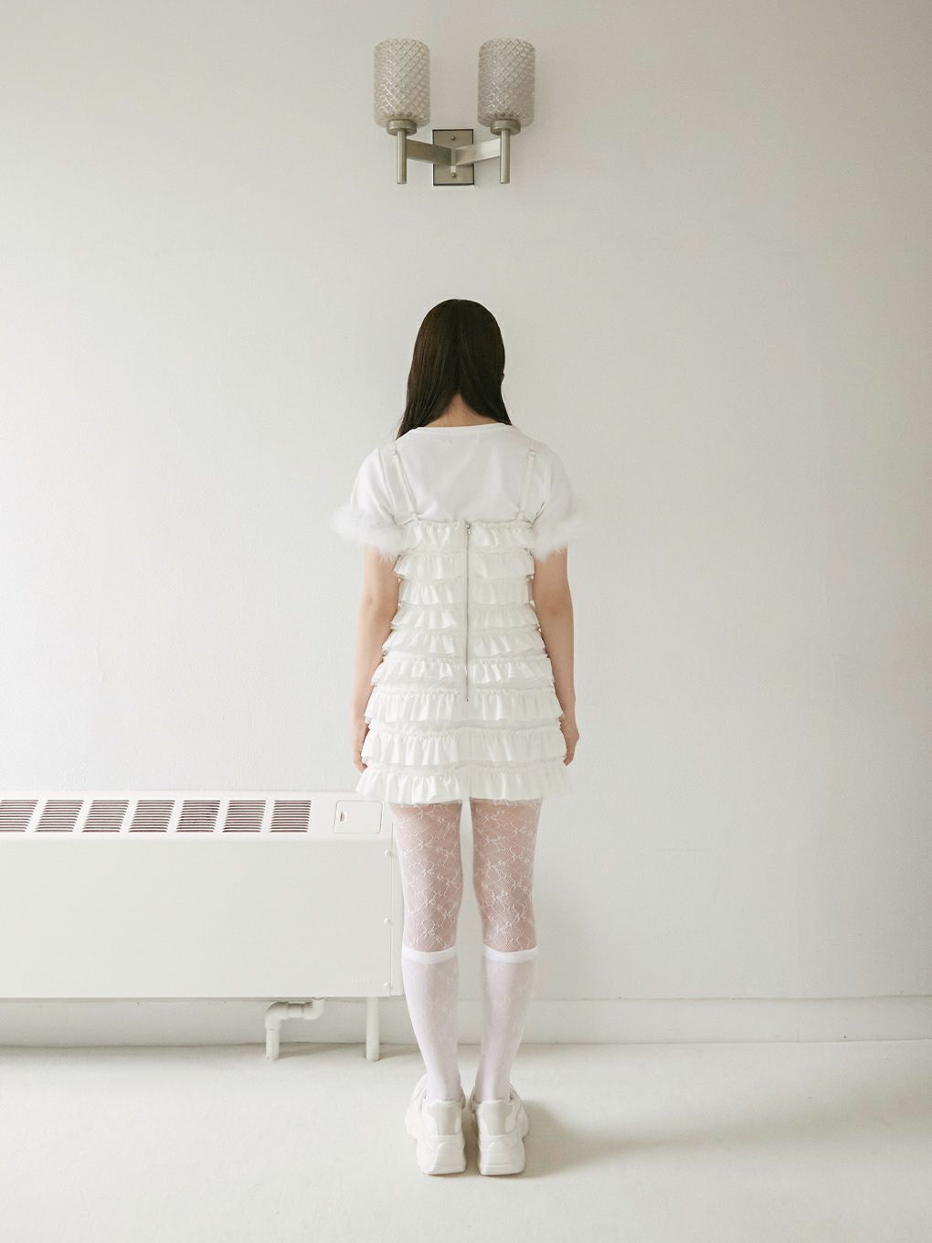 【BUBBLES】ファーカフスミニTEE