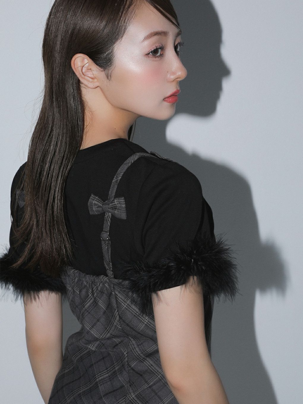 【BUBBLES】ファーカフスミニTEE