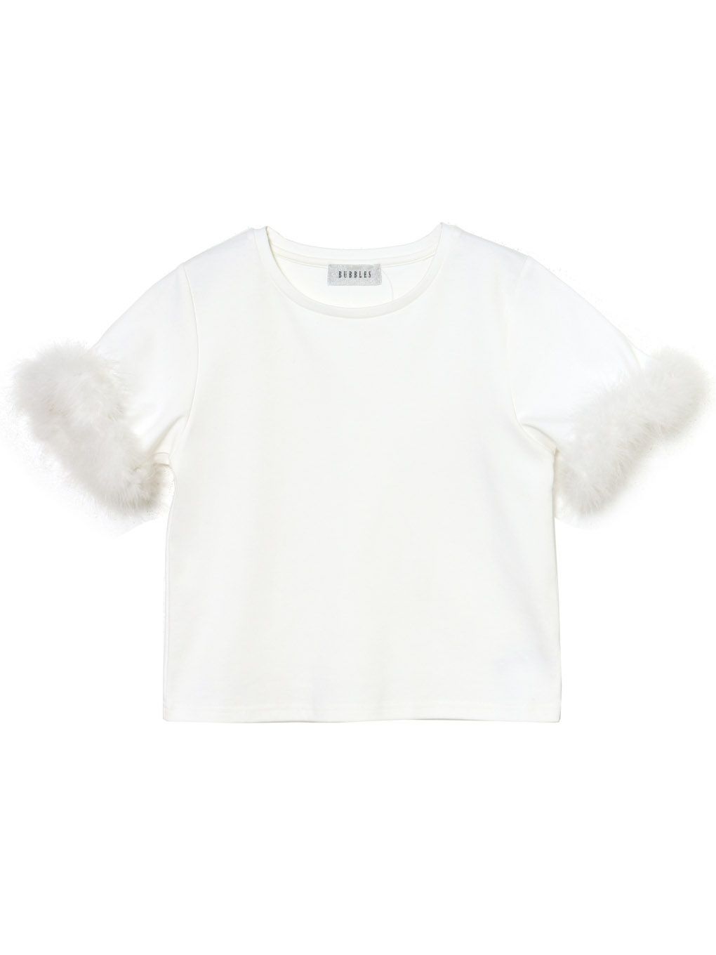 【BUBBLES】ファーカフスミニTEE