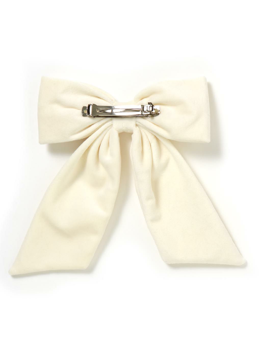 【BUBBLES】ベルベットリボンバレッタ