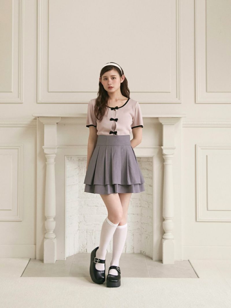 BUBBLES】ダブルフリルスカパン | sparkling mall online store