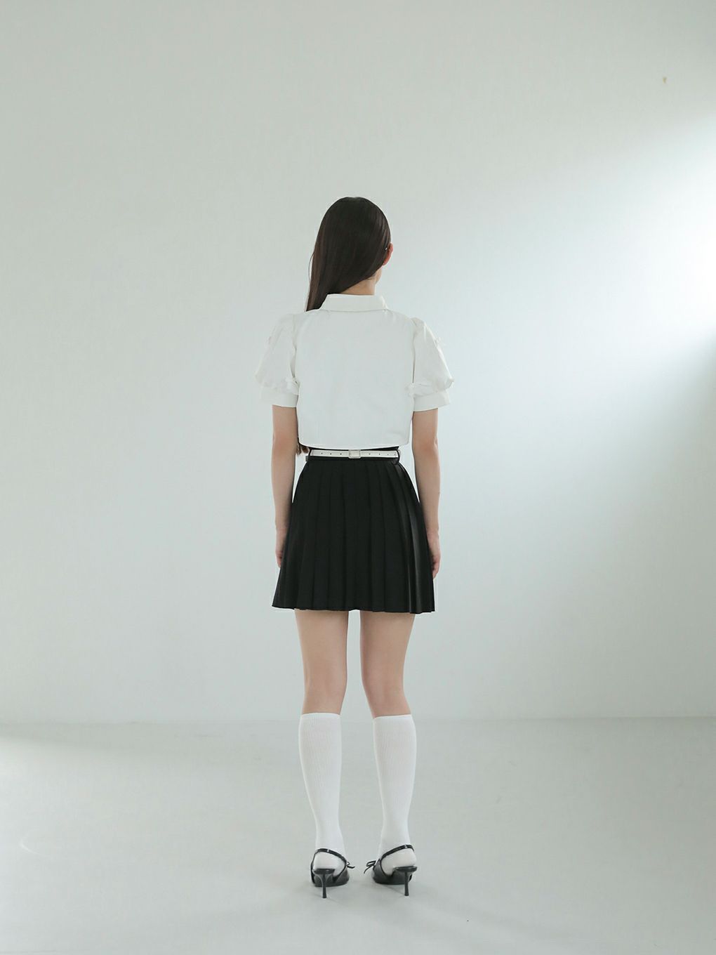 【BUBBLES】ミニリボンブラウス