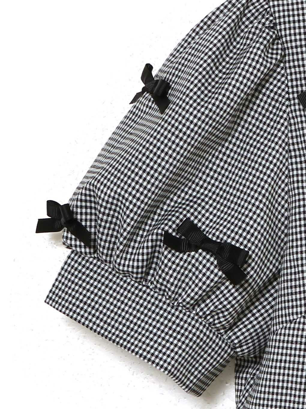 【BUBBLES】ミニリボンブラウス