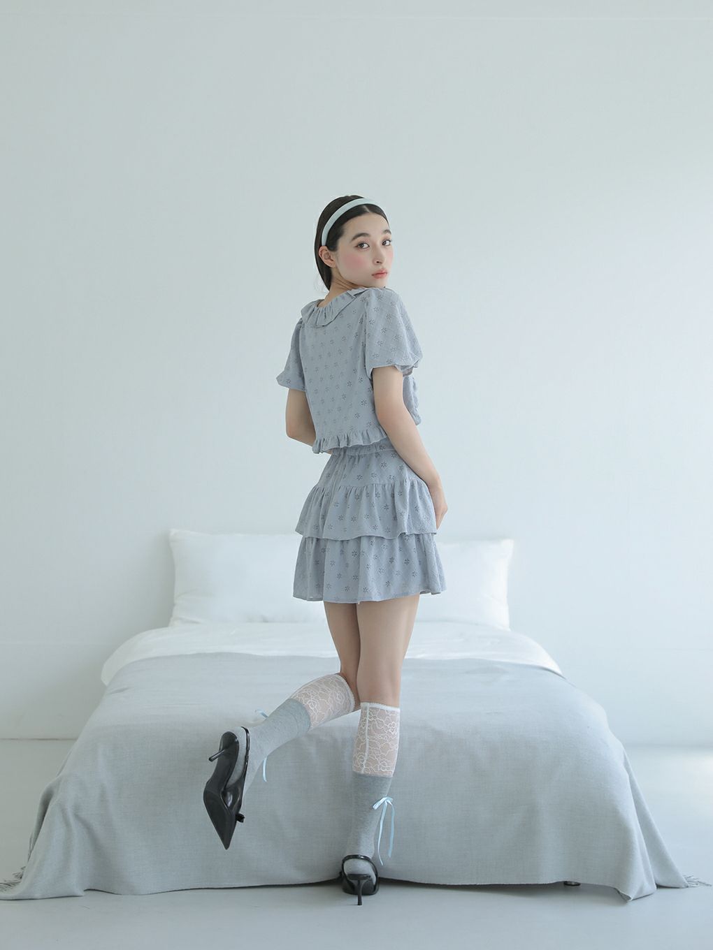 【BUBBLES】フラワーレースアンサンブル