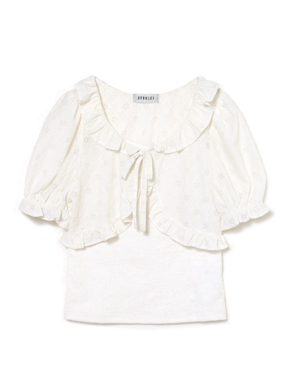 【BUBBLES】フラワーレースアンサンブル