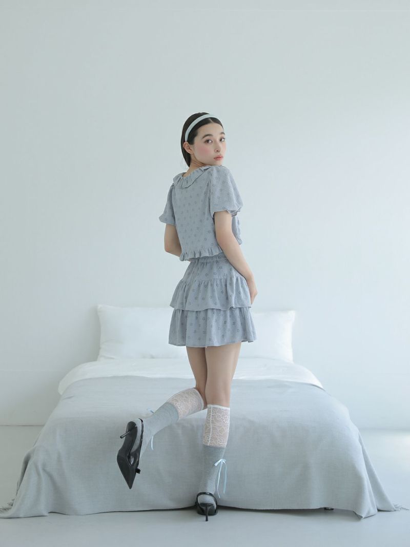 bubbles フラワーレーストップス ピンク バブルス BUBBLES】フラワーレーストップス | sparkling mall online store