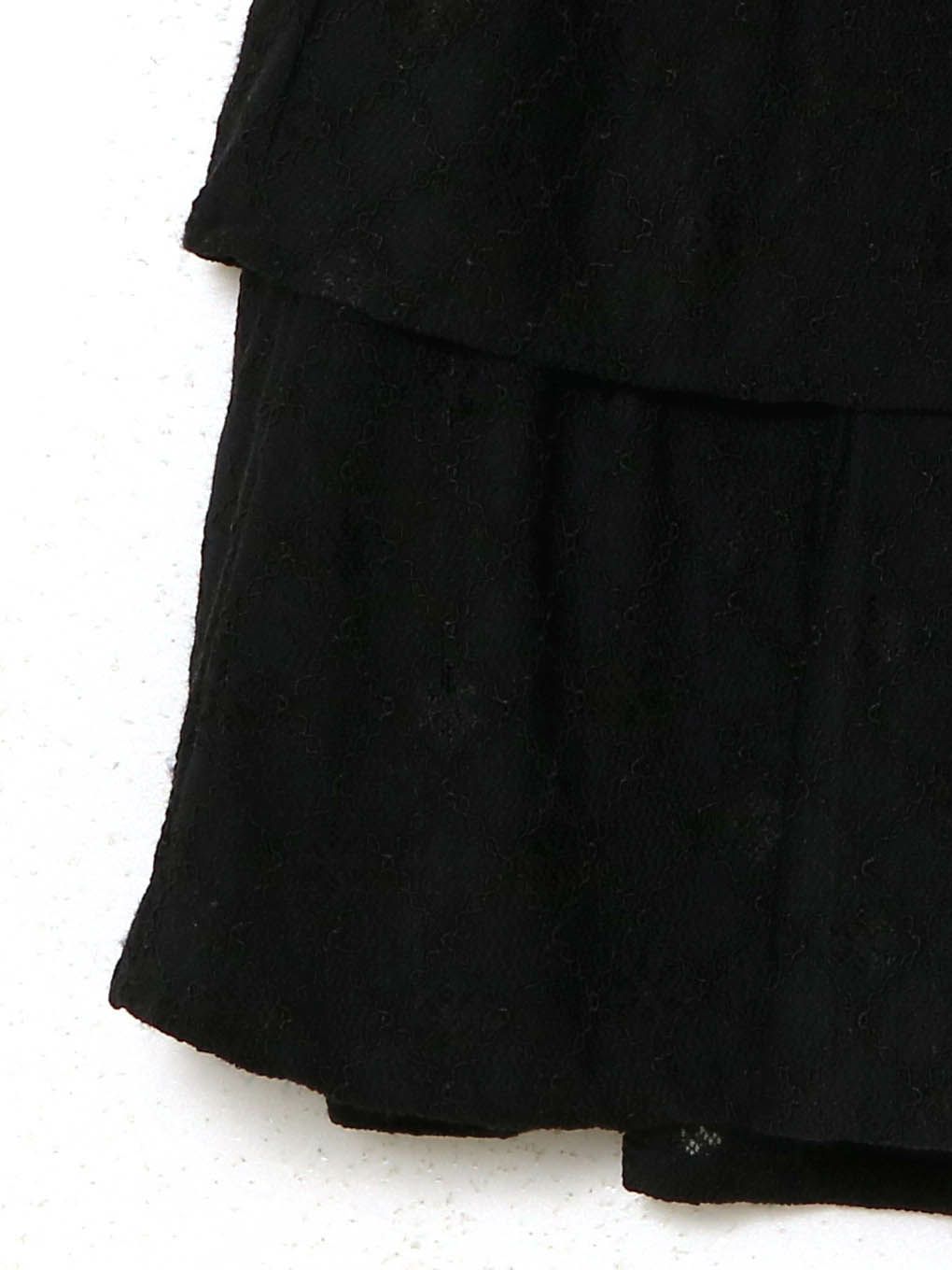 【BUBBLES】フラワーレースフリルスカパン