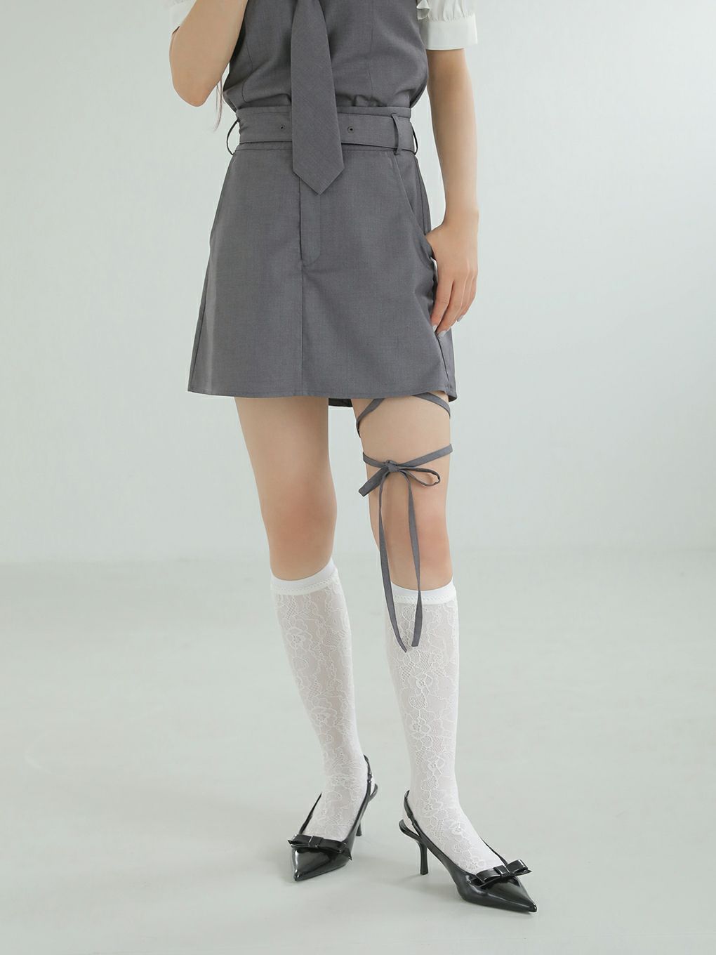 【BUBBLES】クロスリボンスカパン