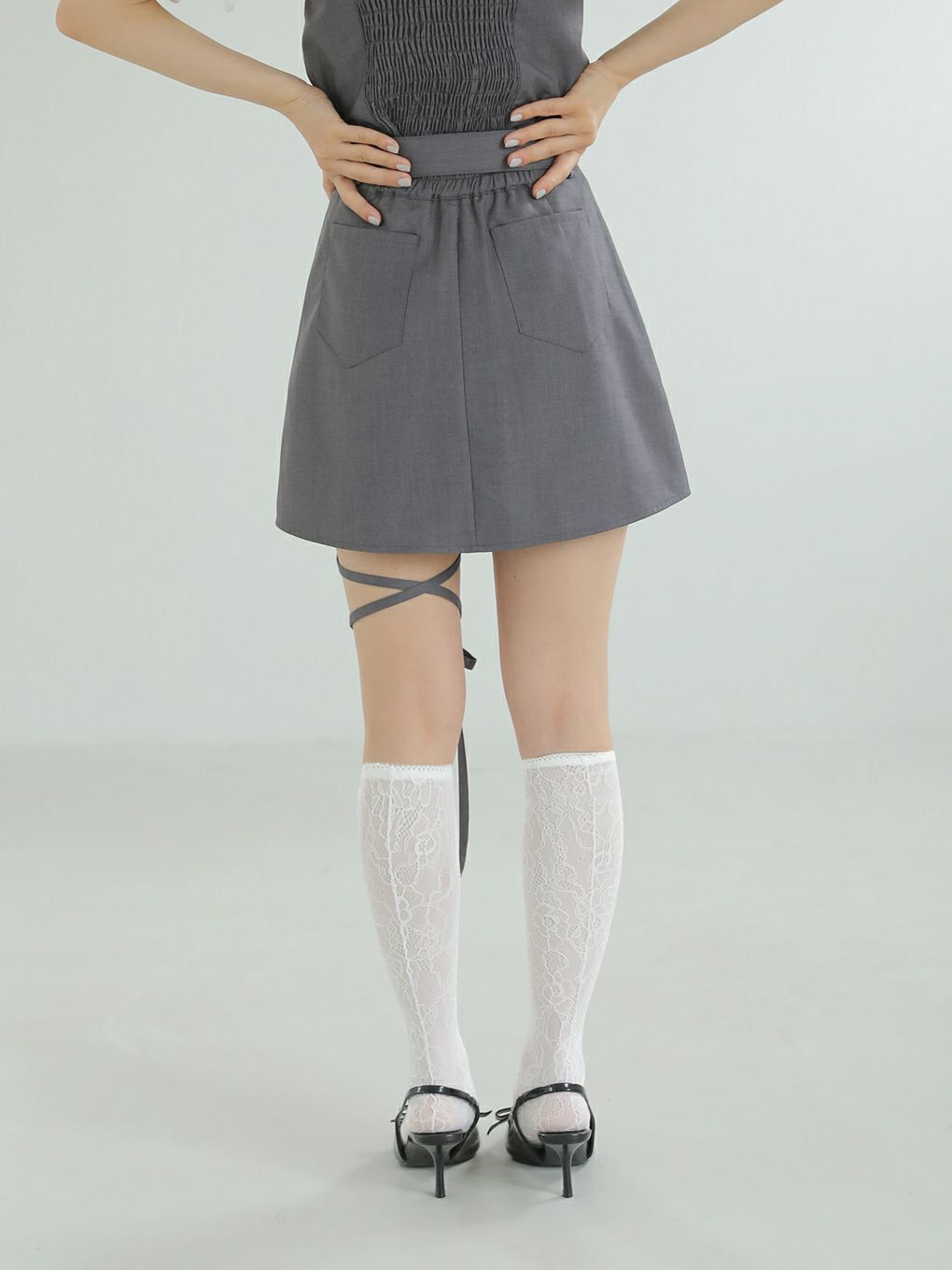 【BUBBLES】クロスリボンスカパン