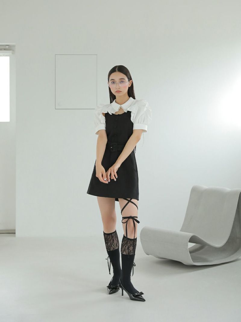 Bubbles - bubbles  ストラップスカパンセットアップ Bubbles - 限定値下 BUBBLES セットアップの通販 by