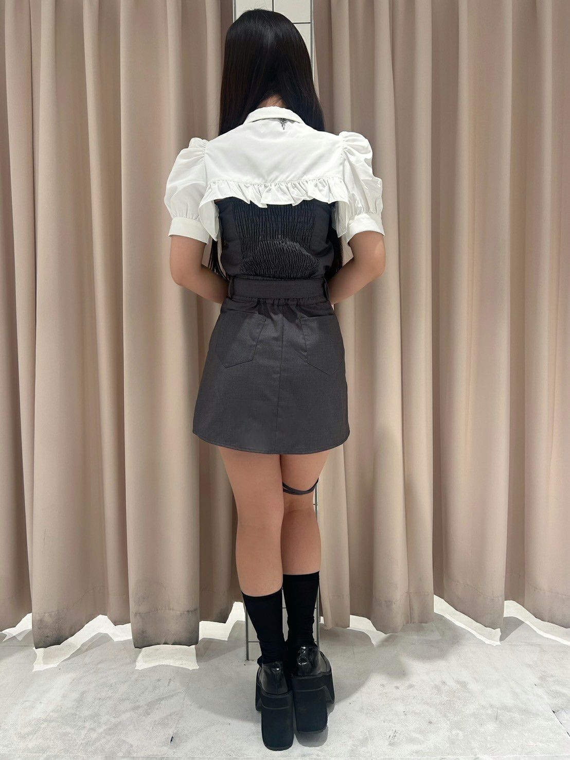 【BUBBLES】クロスリボンスカパン