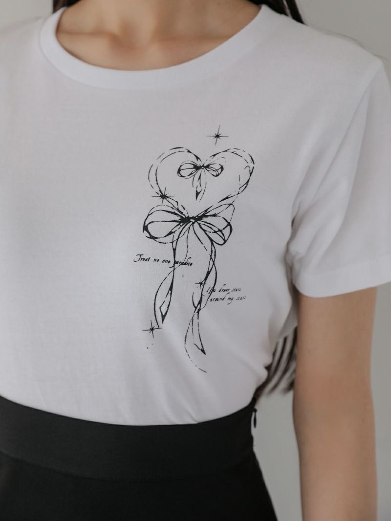 BUBBLES】リボンミニTEE | sparkling mall online store